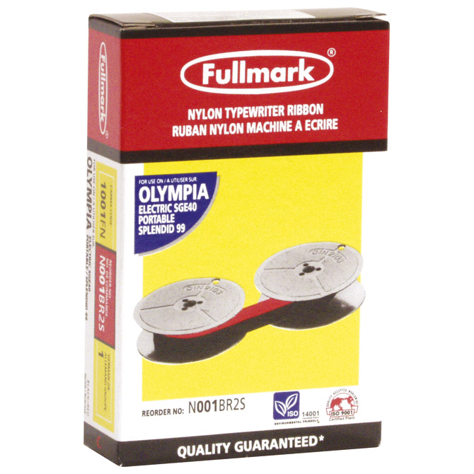 Vrpca pisaća 13 mm grupa 1 nylon zamjenska crveno-crna