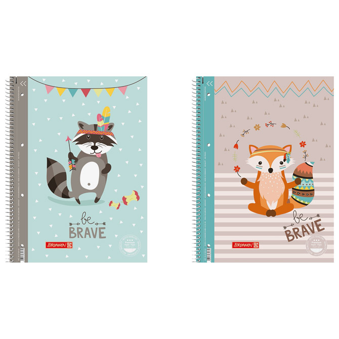 Blok kolegij A4 karo  80L perforacija+4rupe Be Brave Brunnen 10-67928 641!!