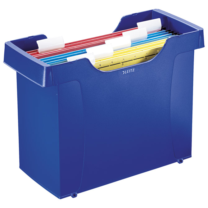 Kutija za mape viseće+5mapa Plus Leitz 19931035 plava!!
