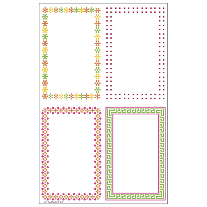 Etikete za kućanstvo 3L okviri Herlitz 11296464 blister!!