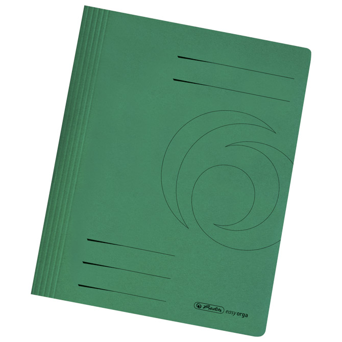 Fascikl mehanika euro karton A4 Herlitz 10902542 zeleni!!