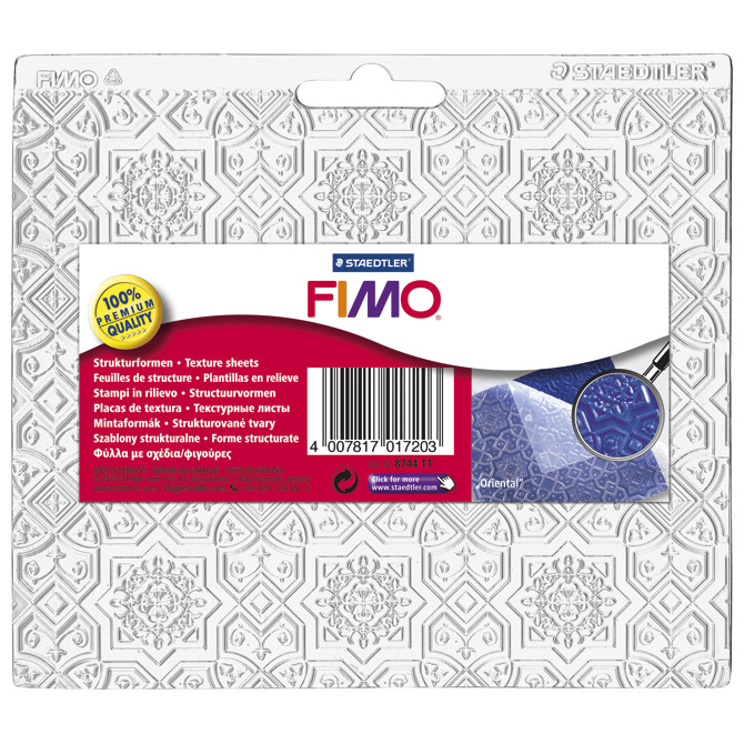 Kalup-ploča Oriental Fimo Staedtler 8744 11 blister!!