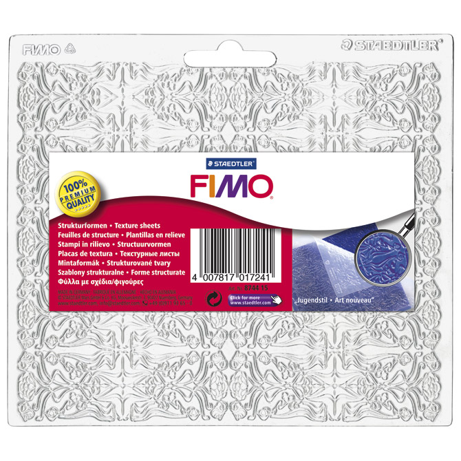 Kalup-ploča Secesija Fimo Staedtler 8744 15 blister!!