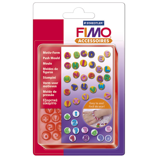 Kalup za modeliranje ABC/123 Fimo Staedtler 872507 blister!!