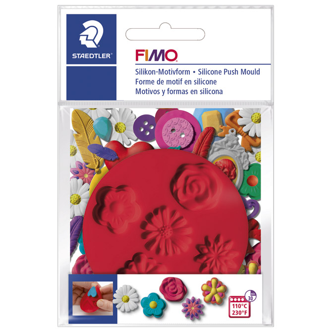 Kalup za modeliranje Cvijeće Fimo Staedtler 8725 22 blister!!