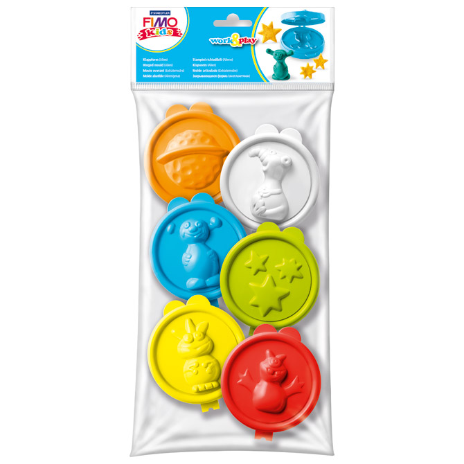 Kalup za modeliranje pk6 Alien Fimo Kids Staedtler 8741 01 blister!!