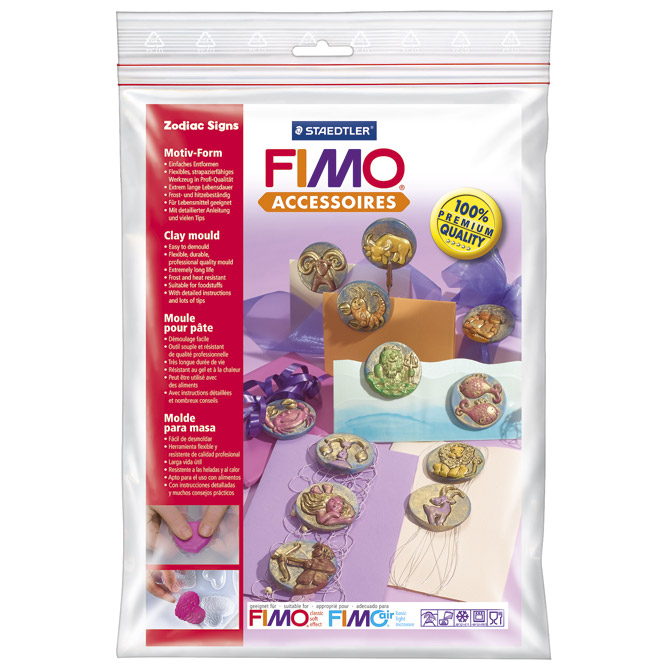 Kalup za modeliranje veliki Horoskop Fimo Staedtler 8742 47 blister!!