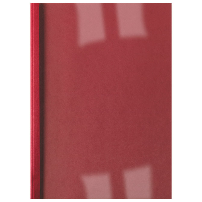 Korice za termo uvez  3mm 250g glatke A4 pk100 GBC.IB386510 crvene!!