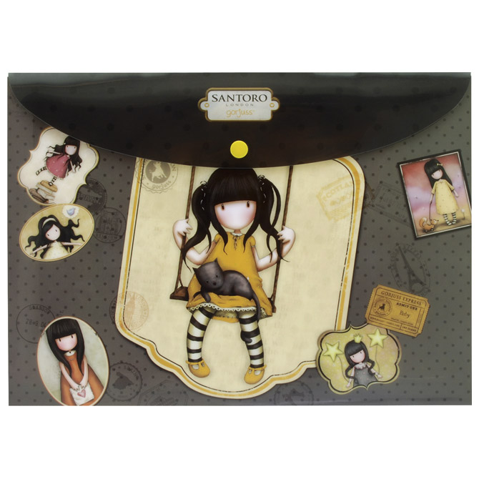 Kuverte s gumbom A4 pp pk2 Gorjuss 669GJS01!!