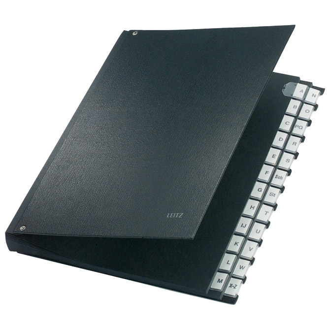 Mapa potpisna A-Z Leitz 59240095 crna!!