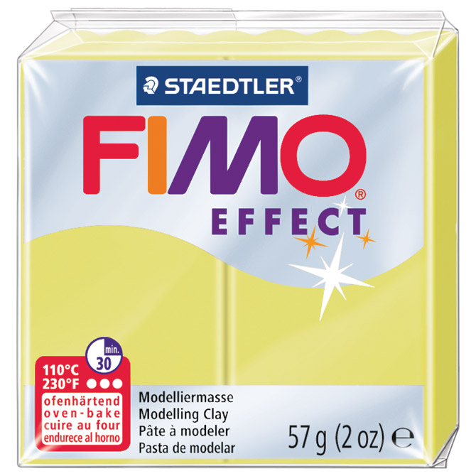 Masa za modeliranje   57g Fimo Effect Staedtler 8020-106 dragi kamen - citrin!!