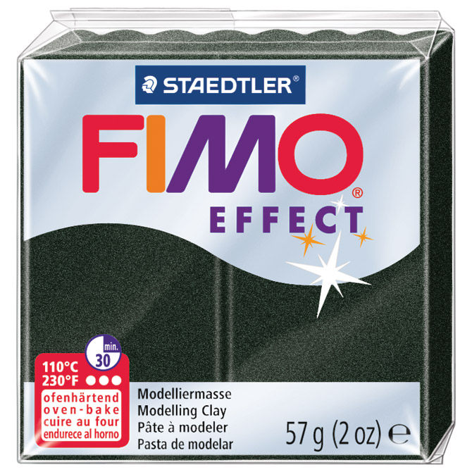 Masa za modeliranje   57g Fimo Effect Staedtler 8020-907 sedef svijetlosrebrna!!