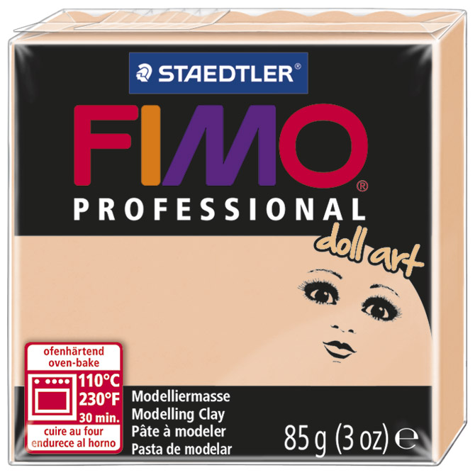 Masa za modeliranje   85g Fimo Professional DollArt Staedtler 8027-435 kameo!!