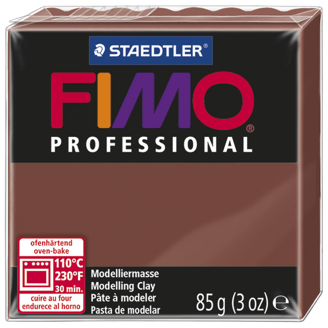 Masa za modeliranje   85g Fimo Professional Staedtler 8004-77 boja čokolade!!
