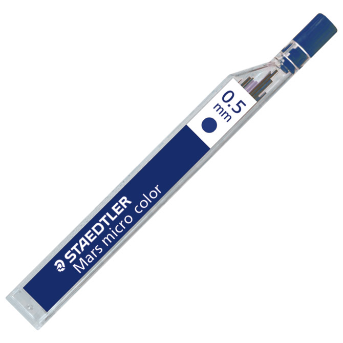 Mine 0,5mm HB 1tuba Mars micro color Staedtler 254 05-3 plave!!