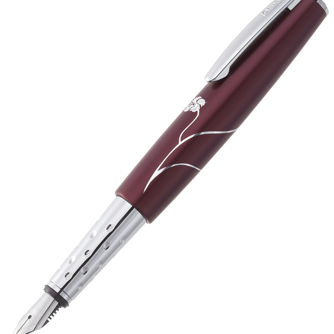 Nalivpero CharmAubergine Online 39153 bordo!!