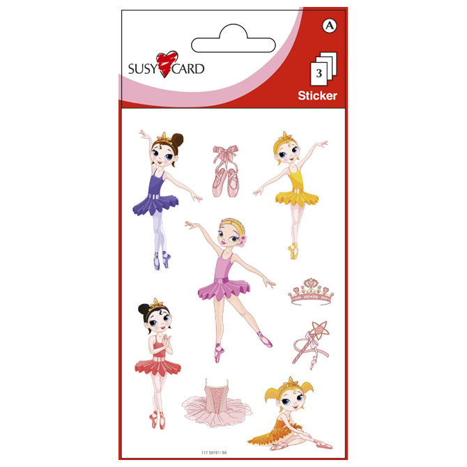 Naljepnice dječje balerine Herlitz 11258191 blister!!