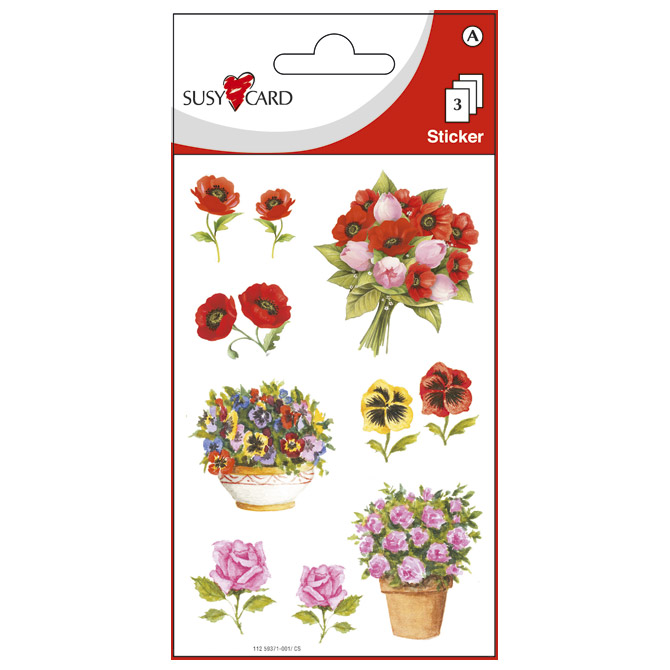 Naljepnice ukrasne cvijeće Herlitz 11259371 blister!!