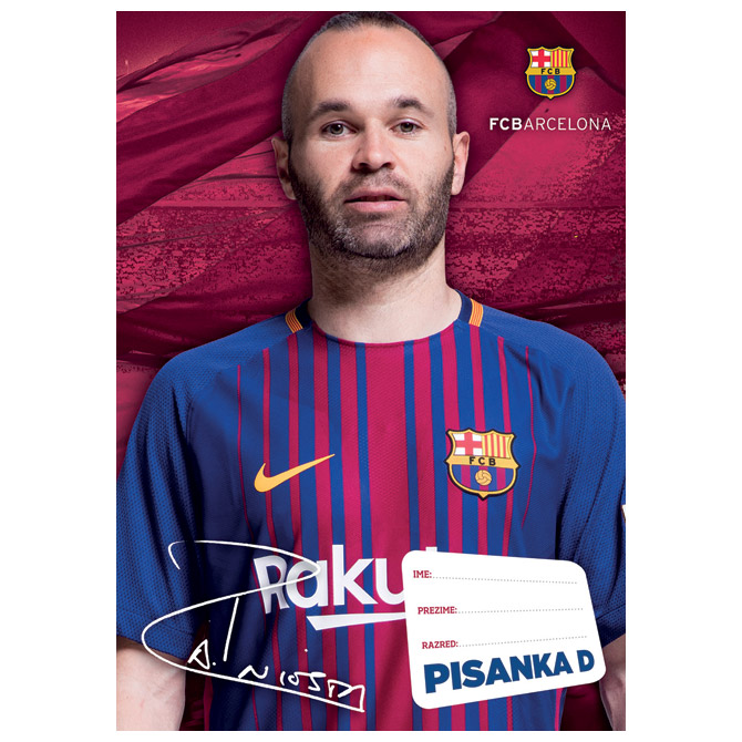 Obrazac školski pisanka "D" za 4razred Barcelona Mar-Mar!!