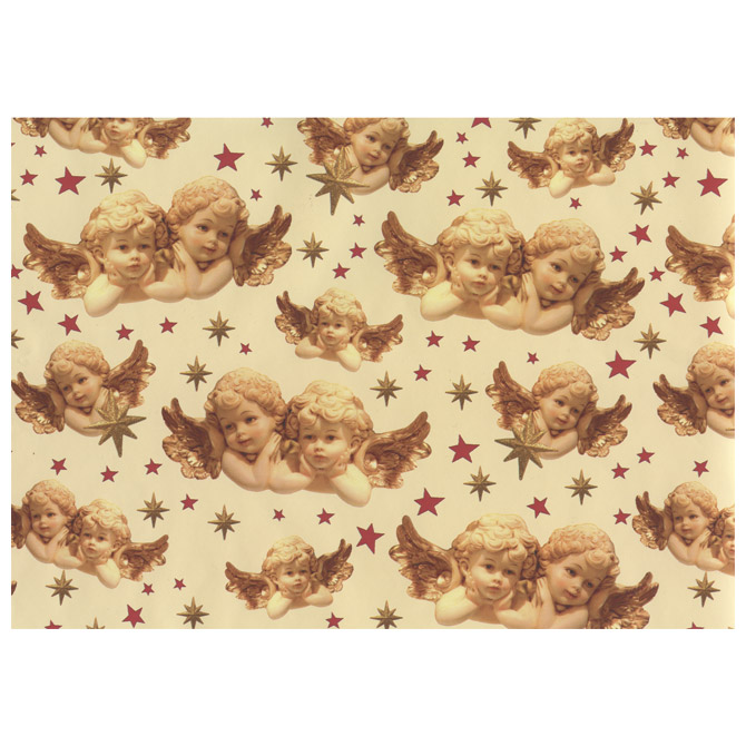 Papir ukrasni rola 70x200cm Romantic angels Herlitz 11103678!!