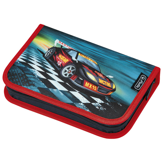 Pernica puna 1zip 2preklopa Super racer Herlitz 50008414