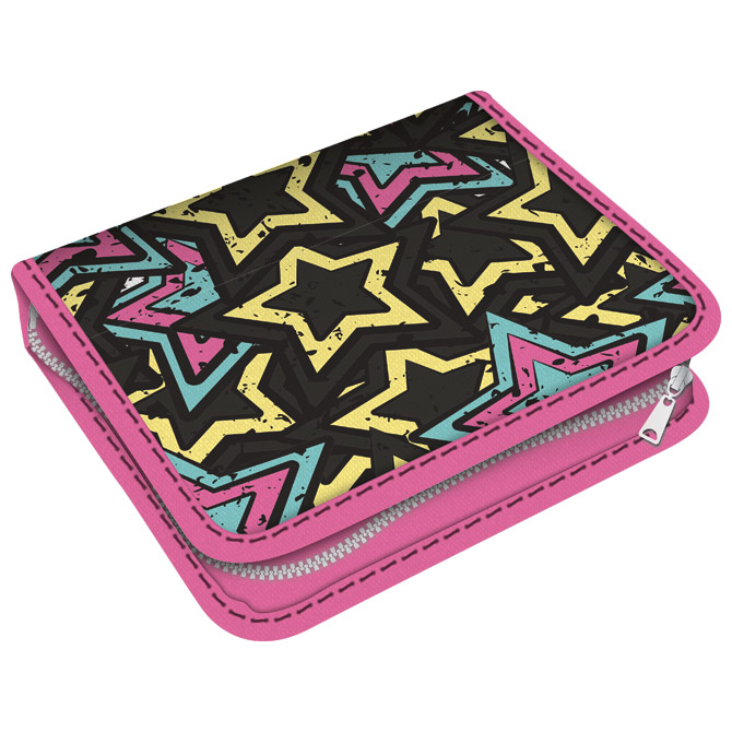 Pernica puna 1zip 2preklopa Stars+drvene bojice 144NC12 GRATIS Staedtler!!