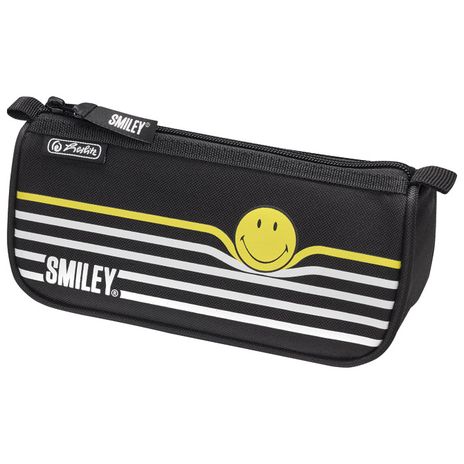 Pernica vrećica/trokutasta Smiley Black and Yellow Stripes Herlitz 50015351!!
