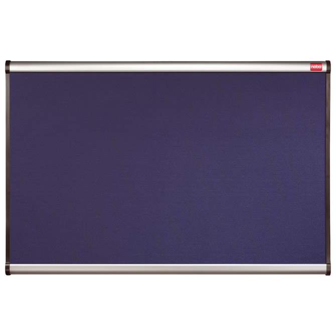 Ploča pluto/tkanina mesh 90x60cm jednostrana aluminijski okvir Nobo QBPM9060B plava!!