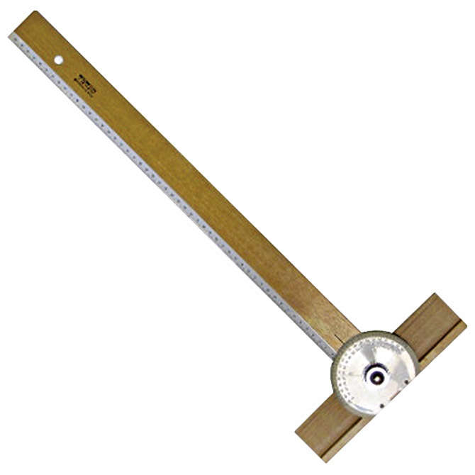 Ravnalo T drveno  80cm pomična glava Fara TG/6 blister!!