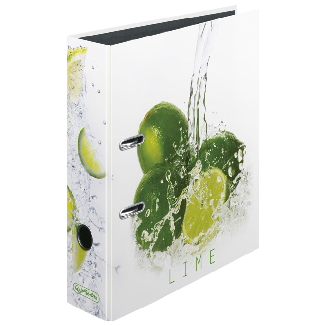 Registrator A4 široki samostojeći maX.file Fresh Fruits limeta Herlitz 11306008