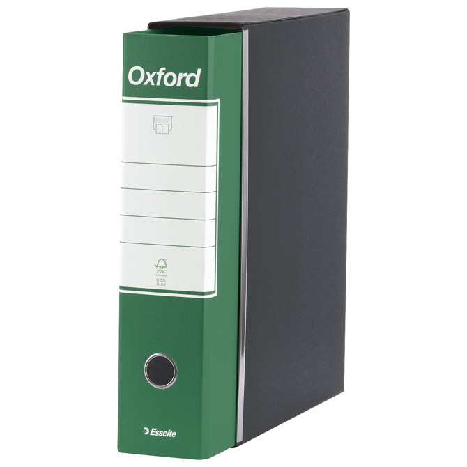 Registrator A4 široki u crnoj kutiji Oxford Esselte 390783180 zeleni!!