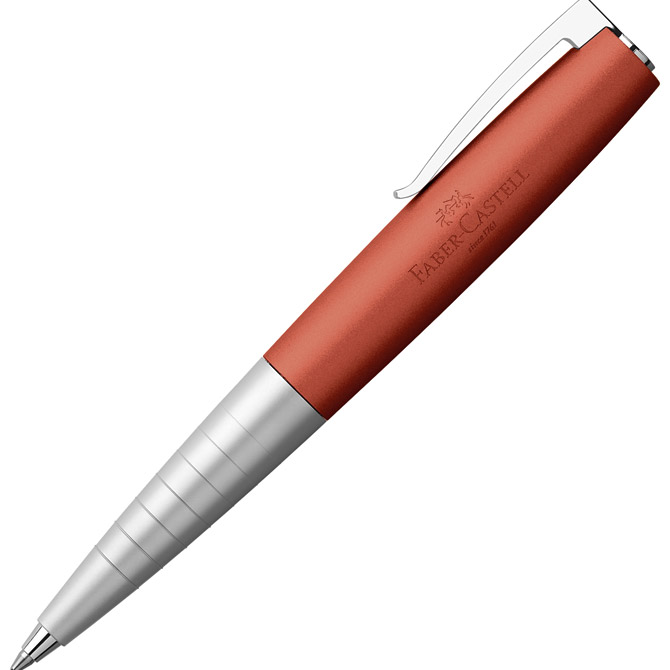 Olovka kemijska metalna Loom Faber Castell 149302 narančasta!!