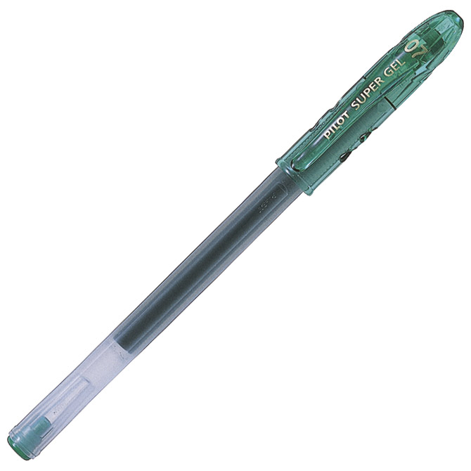 Roler gel 0,7mm Supergel Pilot LS-8F-BG-G zeleni!!