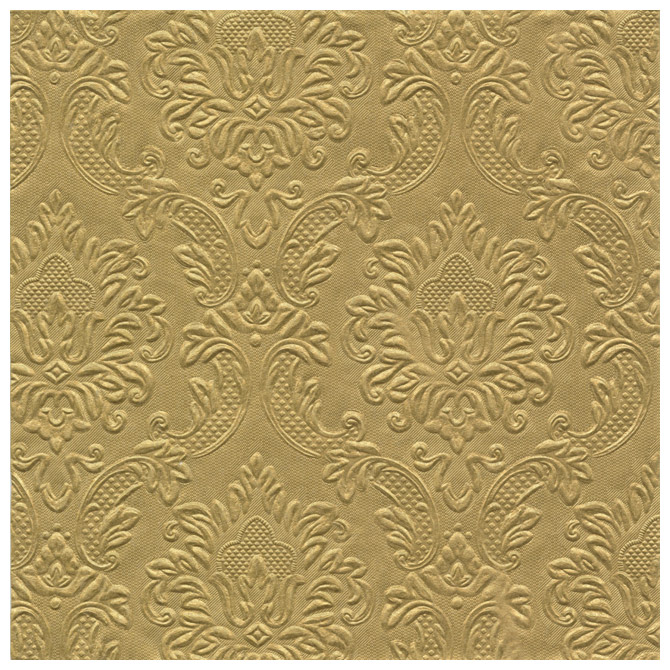 Salvete troslojne 33x33cm pk16 embossed Herlitz 11091402 zlatne!!