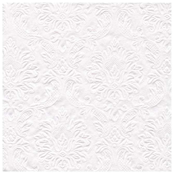 Salvete troslojne 33x33cm pk16 embossed Herlitz 11365350 bijele!!