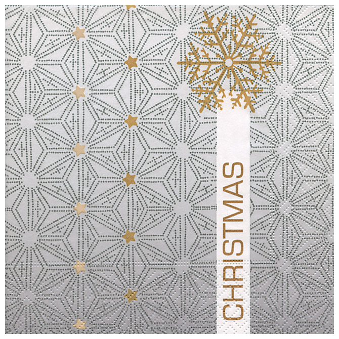 Salvete troslojne 33x33cm pk20 Silver Star Herlitz 40023731!!