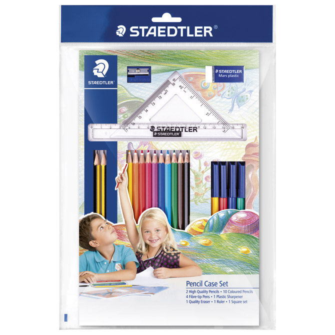 Set za crtanje+trokut i ravnalo Staedtler 61 SET42!!