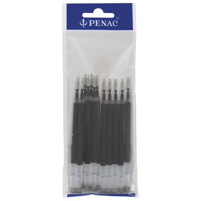 Uložak za olovku kemijsku gel pk12 Penac GBR305-06 crni!!