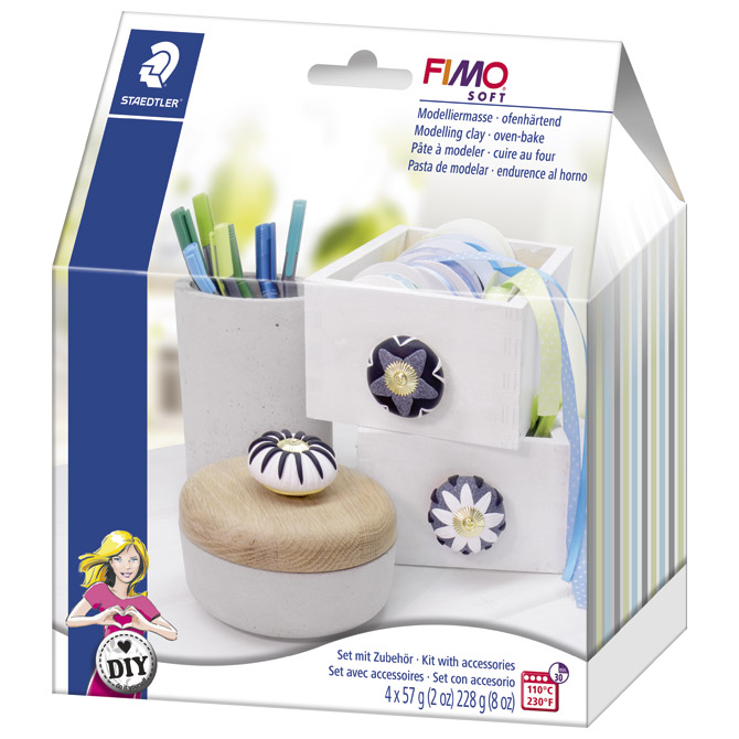 Set za modeliranje Fimo soft Home deco Gumbi Staedtler 8025 12!!