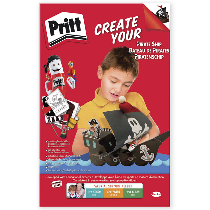Set za modeliranje Pirate mix Pritt Henkel 1954763!!