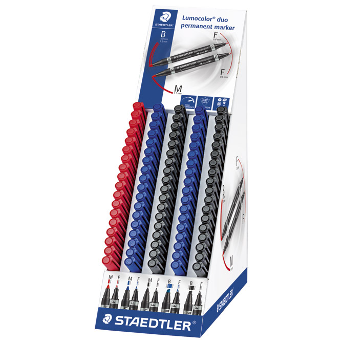 Stalak s markerima permanentnim pk90 Staedtler 348 CA90!!