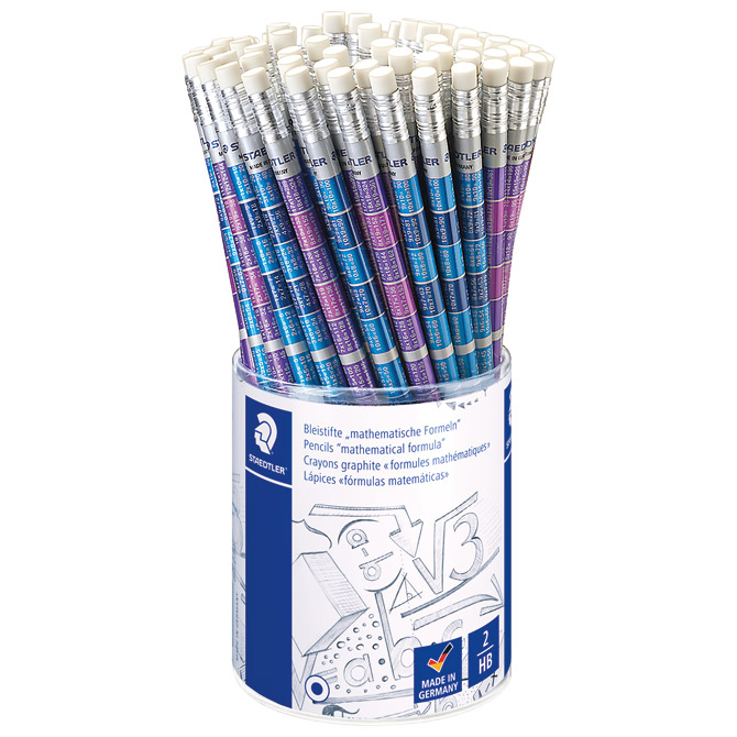 Olovka grafitna HB tablica množenja u čaši pk72 Staedtler 1822 KP72!!