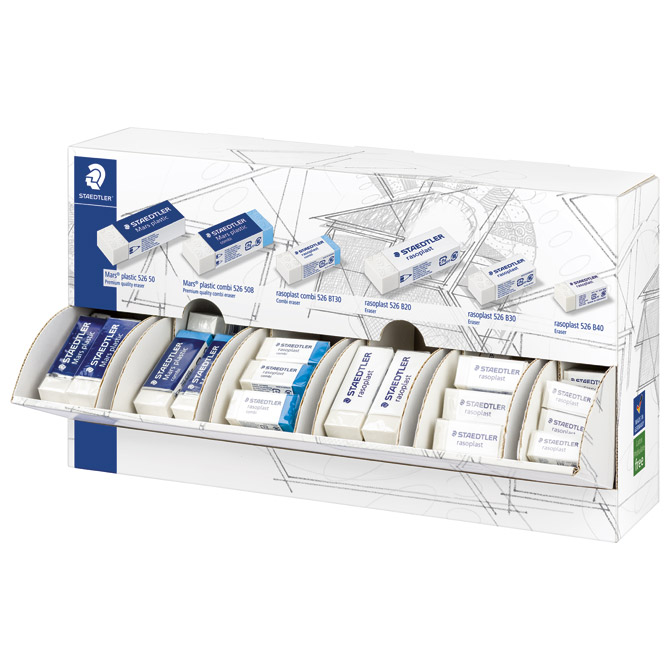 Stalak sa gumicama pk90+60refil Staedtler 526 SCA1 sortirano!!