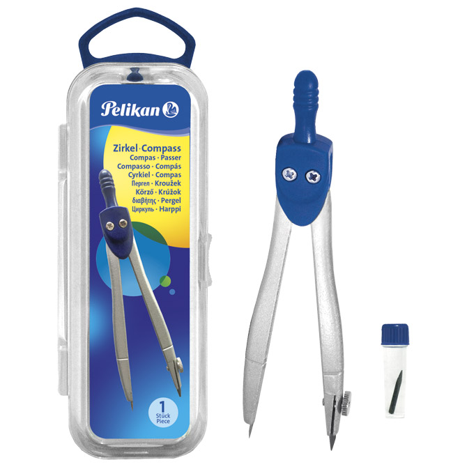 Šestar standardni+mine Pelikan 700283 (300001186) blister