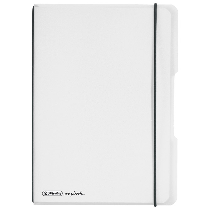 Notes A5 karo 40L s gumicom flexibilan my.book Herlitz 11361516 bijeli!!
