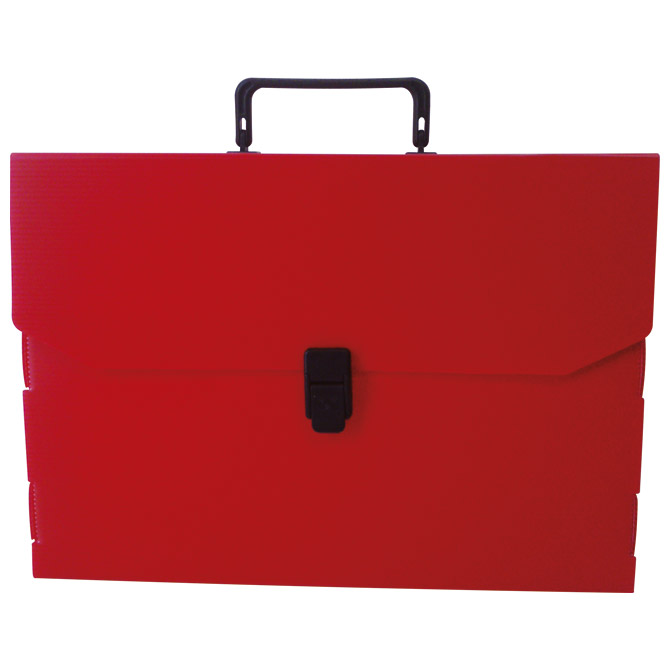 Torba-kofer pp-tvrdi  380x270x50mm Balmar (Dispaco) EURO5 crvena/crna ručka!!