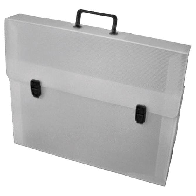 Torba-kofer pp-tvrdi  750x525x40mm Balmar (Dispaco) ECO3T prozirno bijela/crna ručka!!