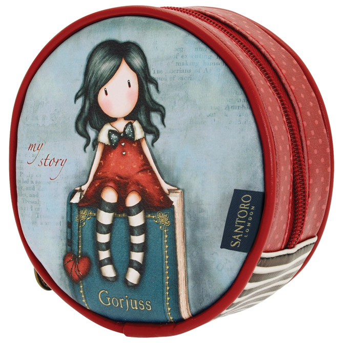 Torbica-neseser okrugli zip My Story Gorjuss 662GJ03!!