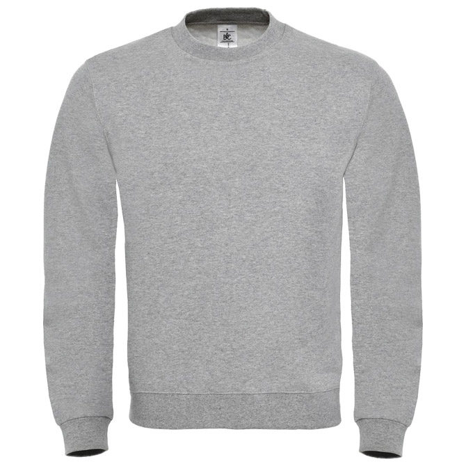 Majica dugi rukavi B&C ID.002 280g svijetlosiva 3XL!!