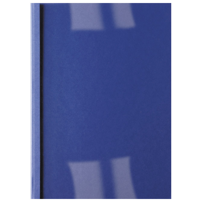 Korice za termo uvez  4mm 250g reljefne A4 pk100 GBC.IB451027 kraljevsko plava